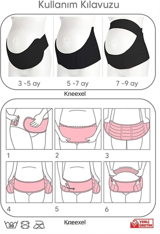 Kneexel Hamile Bel Korsesi