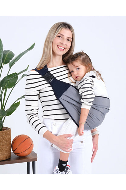 Sling  Kanguru Taşıyıcı Gri