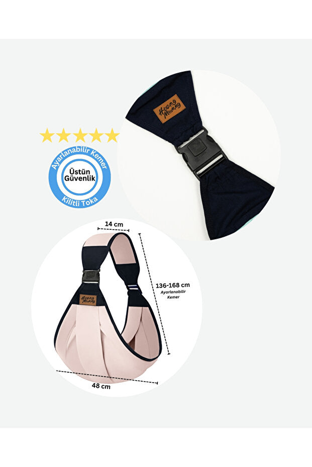 Sling  Kanguru Taşıyıcı Bej